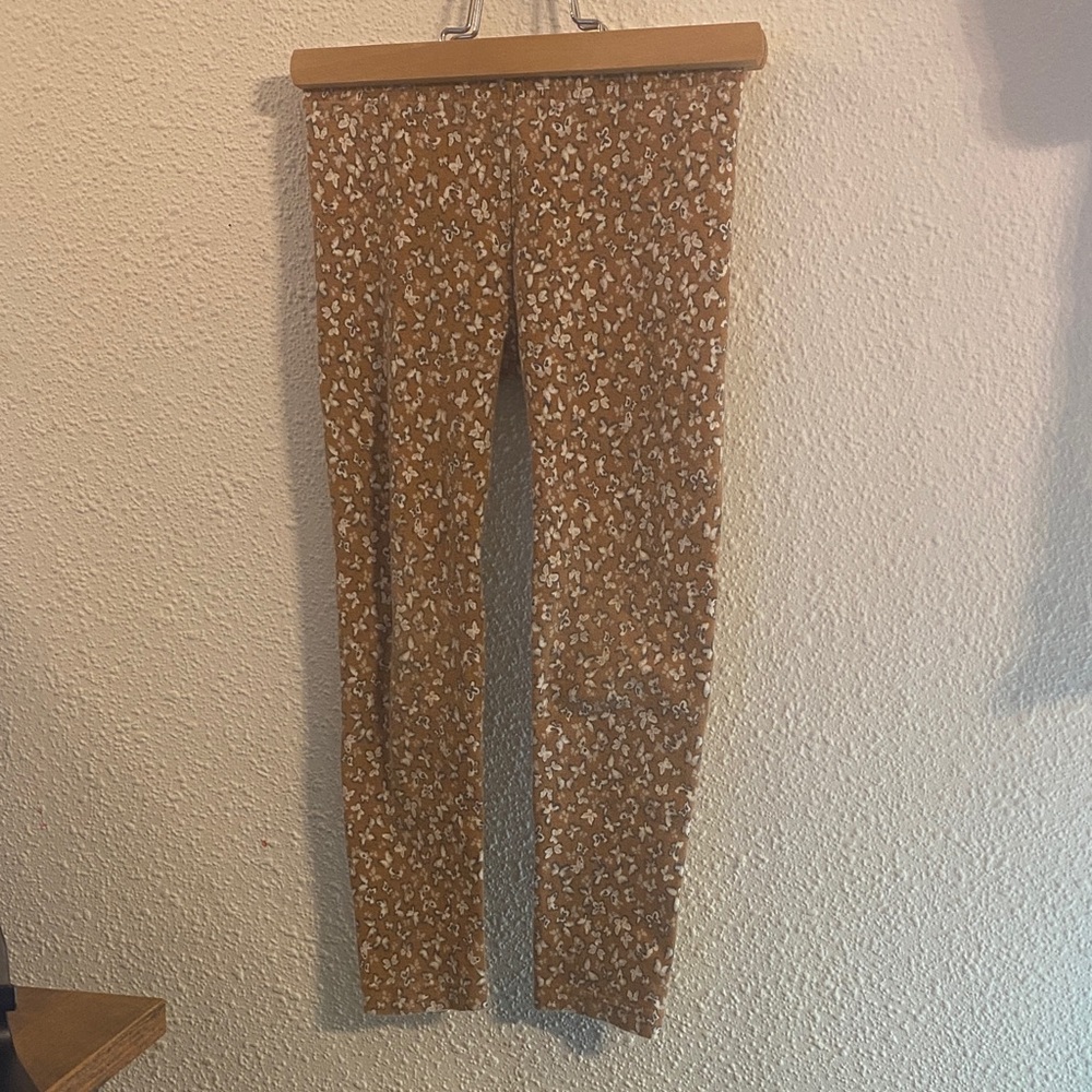 Carter’s 5T Brown Butterfly Print Leggings